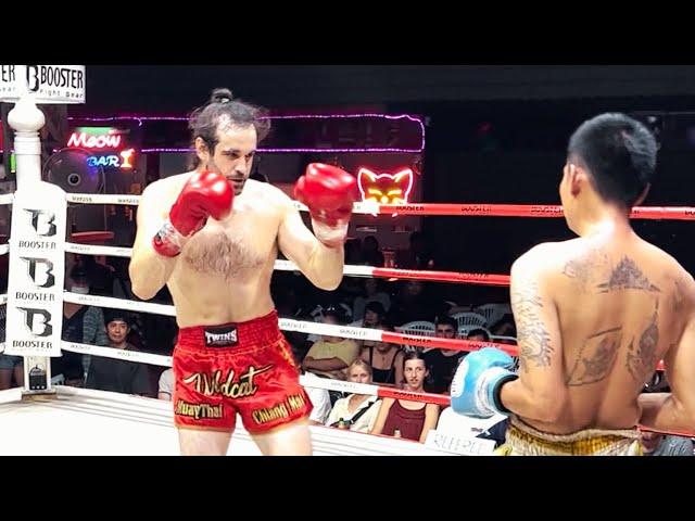 SAVAGE Muay Thai KO  - My 2nd FIGHT in THAILAND