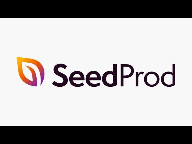 Get Started with SeedProd