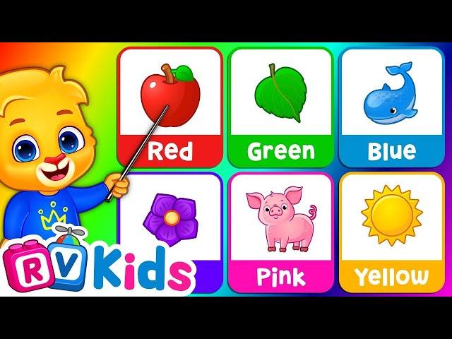 Learn Colors With Lucas and Ruby | Learning Video For Toddlers |  Colour For Kids RV AppStudios