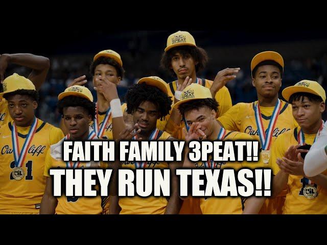 They Run Texas! Faith Family 3x  State Champs in a Row 4A Texas UIL State Championship vs Silsbee