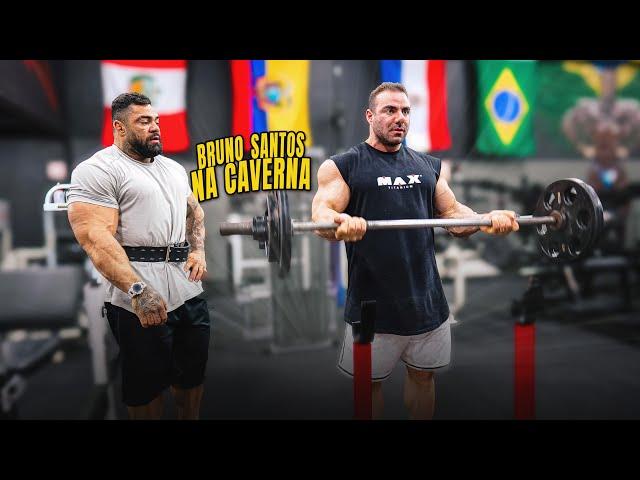 BRUNO SANTOS TREINOU COMIGO NA CAVERNA! ARMS DAY | RAFAEL BRANDÃO