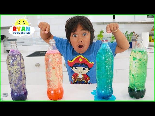 How to Make Lava Lamp at Home! Homemade Easy Science Experiments for Kids!!!