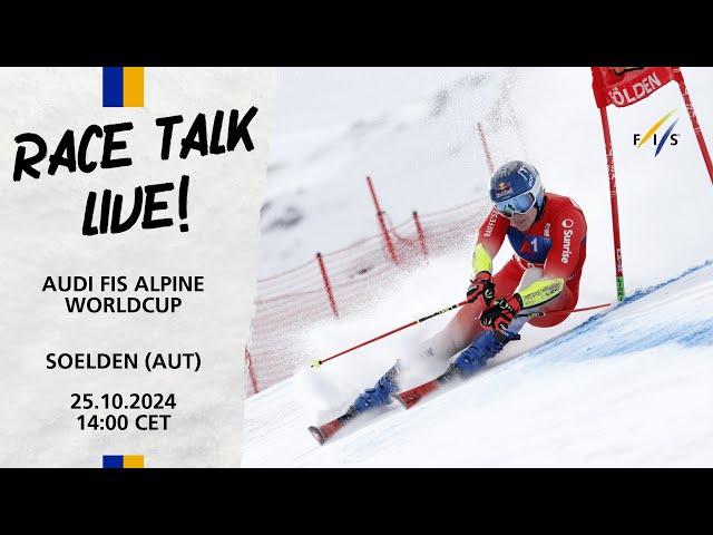 LIVE: FIS Alpine Race Talk 2024 Sölden (AUT) | FIS Alpine