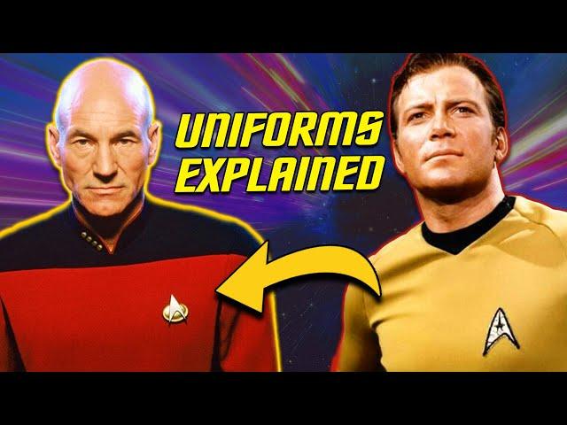 Why did STARFLEET UNIFORMS Change Colours? | Star Trek Lore