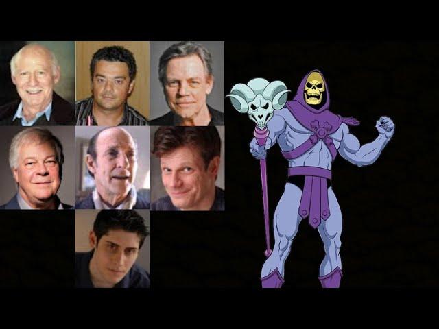 Animated Voice Comparison- Skeletor (He-Man)