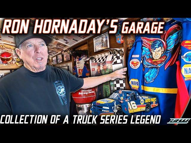 Ron Hornaday's Trophy Shed & Garage: NASCAR Truck Series Legend Still Building Race Cars!