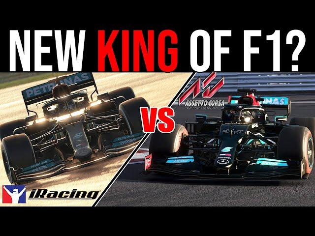 THE NEW KING OF FORMULA 1 SIMS? iRacing vs Assetto Corsa