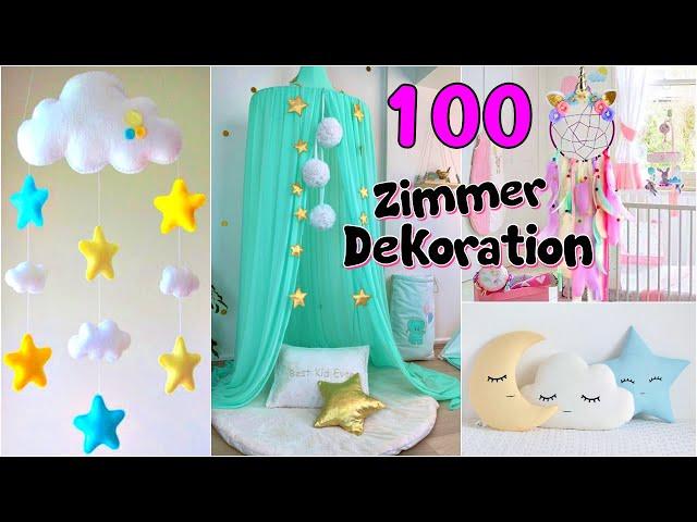 100 DIY IDEEN FÜR ZIMMERDEKORATIONEN, DIE SIE LIEBEN WERDEN