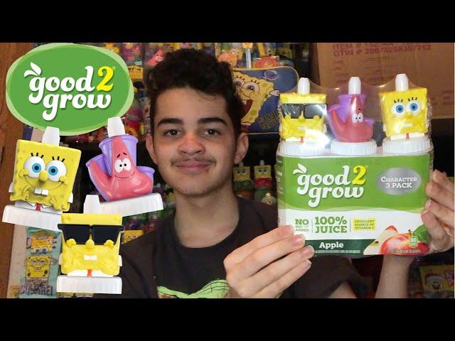 Good2Grow Spongebob Squarepants Character 3 Pack Review!