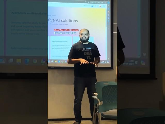 Global Azure 2024 - Mumbai - #DearAzure - Kasam Shaikh - #AzureAI studio #GlobalAzure