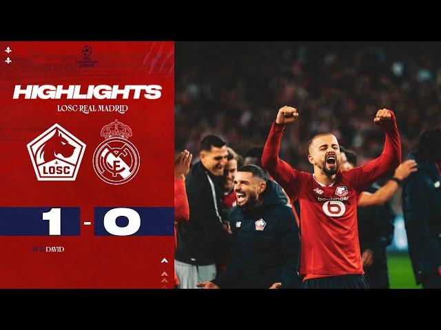 HIGHLIGHTS | Le LOSC fait tomber le Real Madrid (1-0) en Champions League 