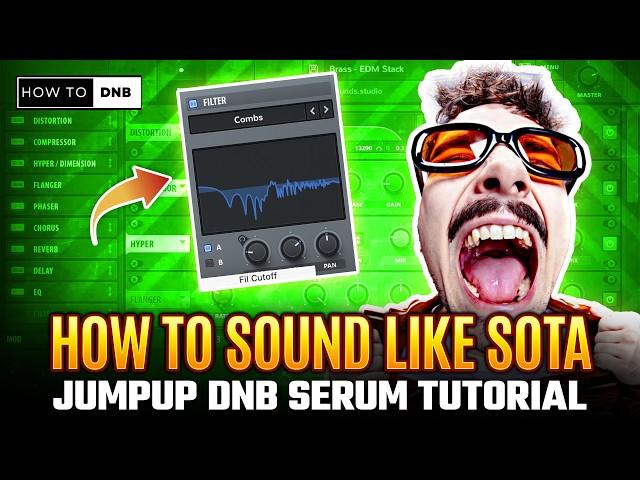 How to: Acid Jump Up Stabs - This is how SOTA sounds so DISGUSTING - Belgian/ UK Jumpup DNB Tutorial