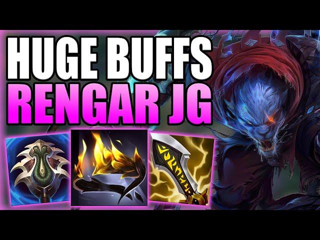 RIOT JUST GAVE RENGAR JUNGLE SOME HUGE BUFFS & NOW HE IS JUST OP! - Gameplay Guide League of Legends