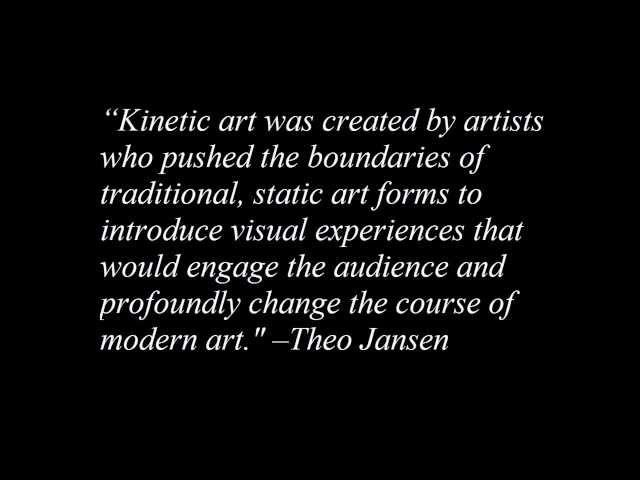 Kinetic Art Movement