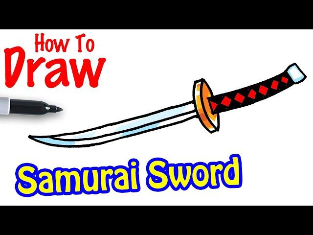 How to Draw a Samurai Sword