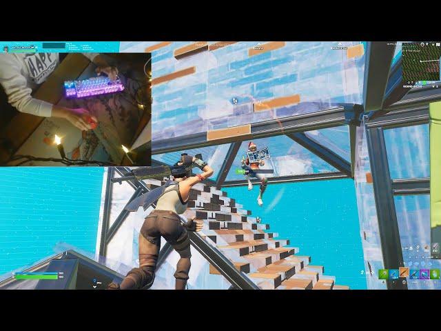 pov: i have the fastest fingers on fortnite .. ( HANDCAM )