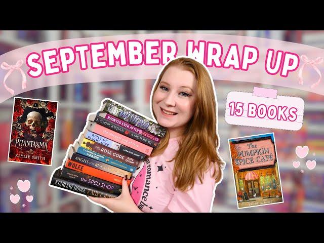 every book I read in september!  | 15 books! | September Reading Wrap Up