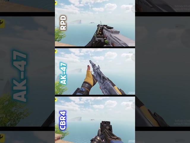 P2W Iron Sights! Which one has the best? #codm #codmobile #callofdutymobile