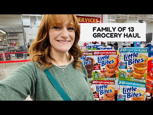 FAMILY OF 13 GROCERY HAUL! $3,315.93!