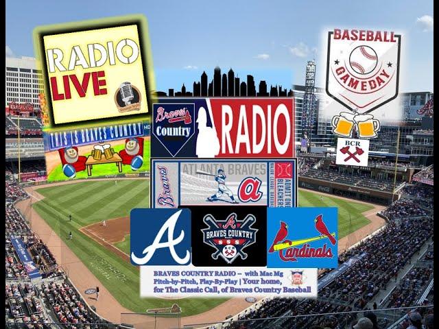 Atlanta Braves vs STL Cardinals MLB LIVE Stream | Braves Country Baseball Play-By-Play & Watch Party