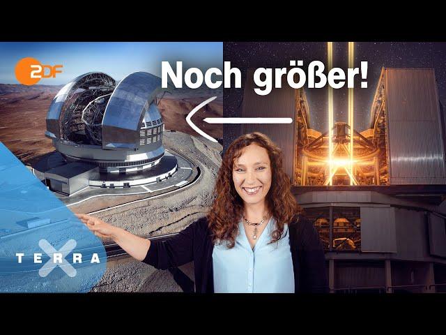 So funktionieren die Mega-Teleskope ELT und VLT! | Terra X Lesch & Co | Suzanna Randall