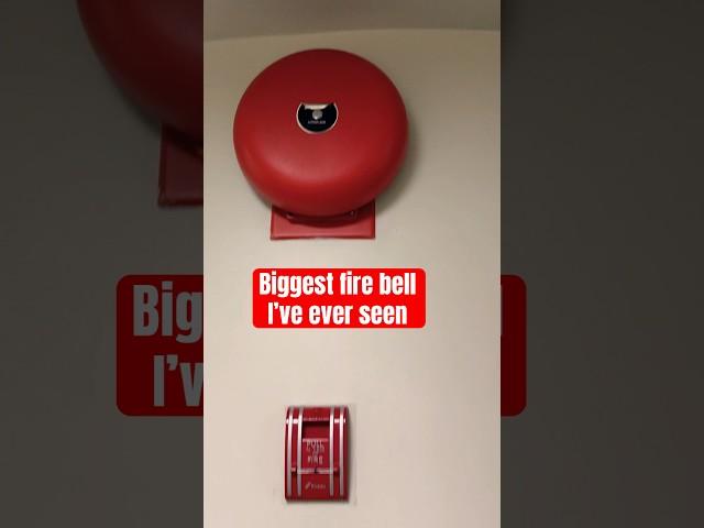 Simplex 4090-57 | 10-inch Fire Alarm Bell is Shaped Like a Pizza
