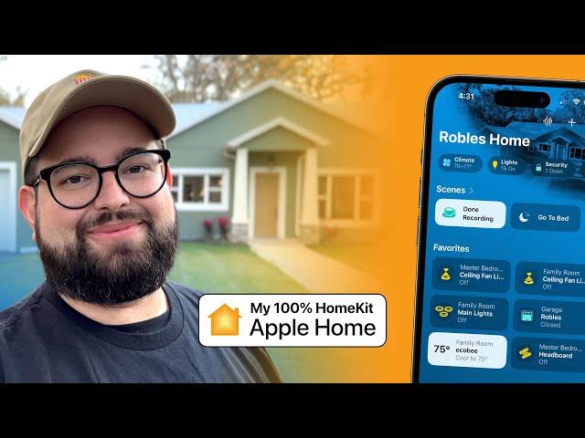 Apple Smart Home with Over 100 HomeKit Devices