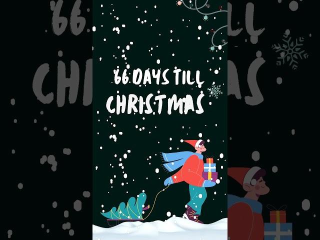 66 DAYS TILL #CHRISTMAS #CHRISTMASCOUNTDOWN