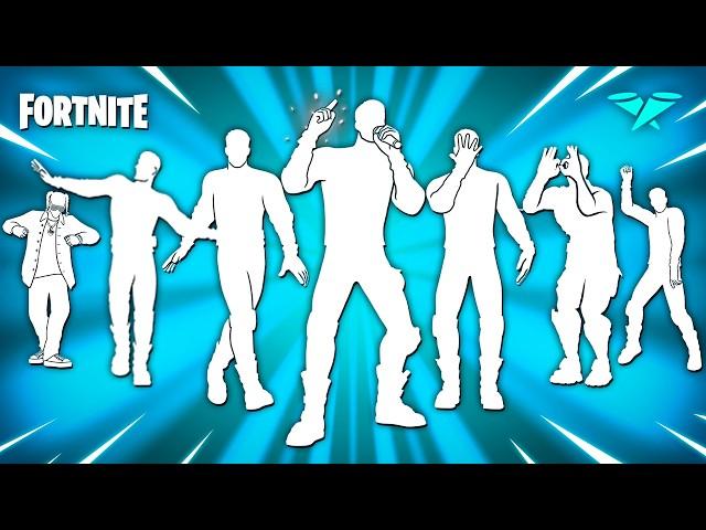 ALL ICON SERIES DANCES & EMOTES IN FORTNITE