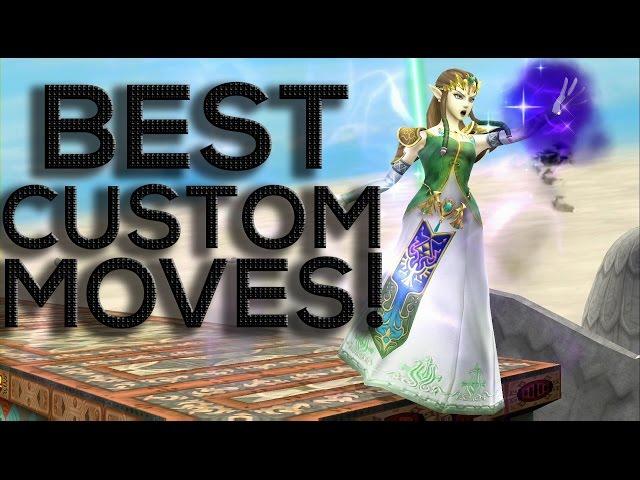 Zelda's Best Custom Moves in Smash 4!