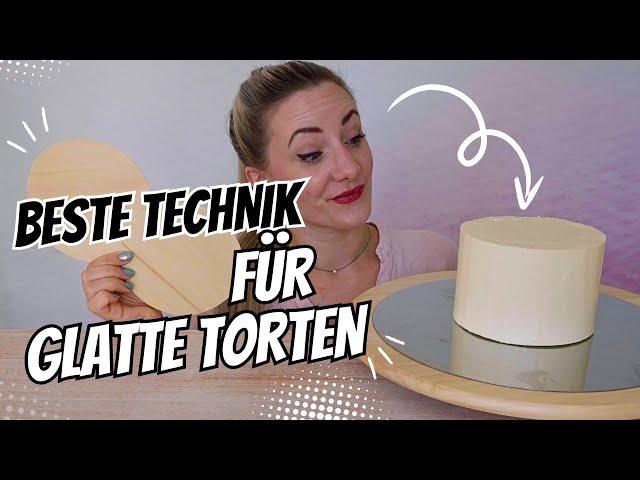 Torten Perfekt Glatt Streichen mit Acryl-Platten – Mein Produkttest! Ganache Platten Technik Test