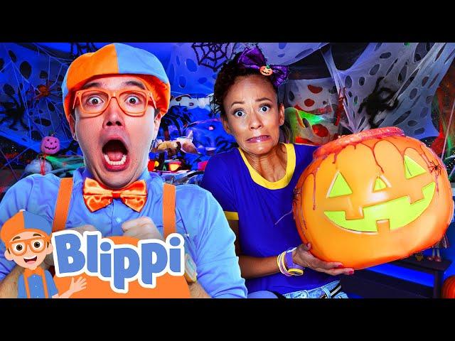 Blippi’s Trick-or-Treat Halloween Adventure ️ | Spooky Fun and Educational Videos for Kids