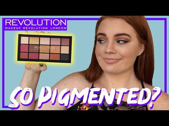 MAKEUP REVOLUTION Eyeshadow Palette REVIEW! | BEST DRUGSTORE EYESHADOW? (2019)