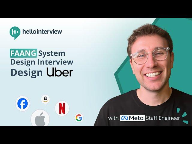 System Design Interview: Design Uber w/ a Ex-Meta Staff Engineer