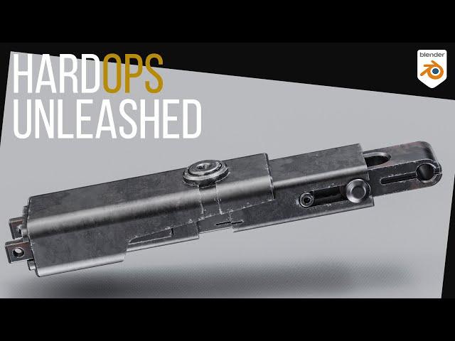 Hard Surface Blender tutorial - HardOPS Secret Moves