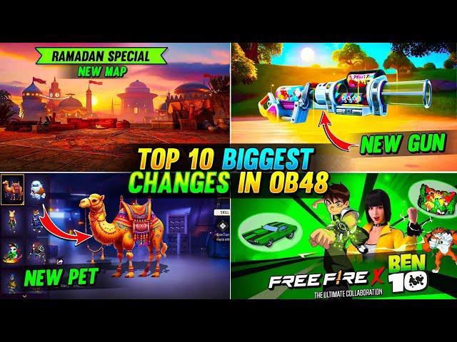 Top New Changes In Ob48 Update  | Free Fire New Event | Ff New Event | Upcoming Event In Free Fire