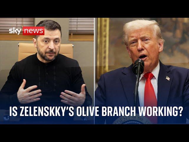 US cuts off intelligence sharing with Ukraine as Trump responds to Zelenskyy's olive branch