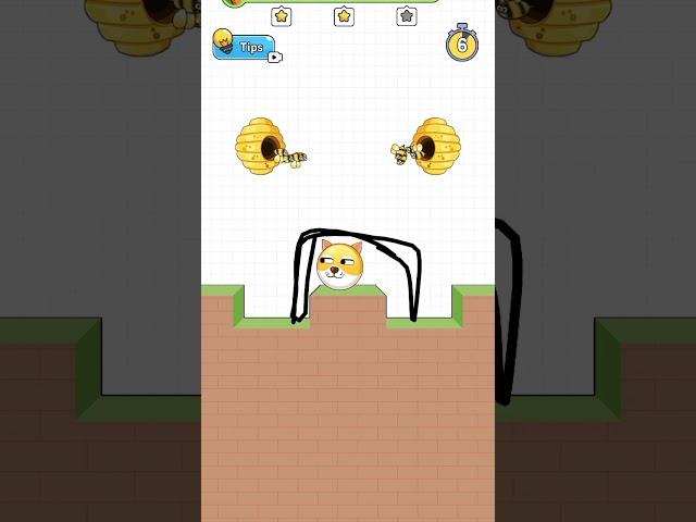 save the dog gameplay . #shortfeed #android #mobile #arcade #adventure #games #puzzle