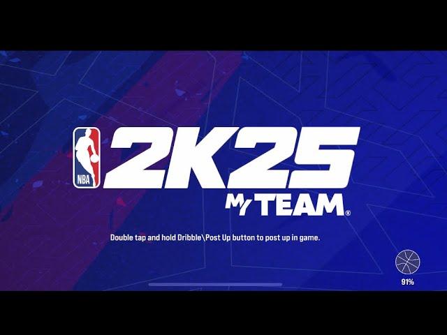 NBA 2K25 Myteam Mobile ULTRA graphics 60fps