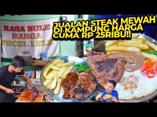 JUAL STEAK MEWAH KOK 25RIBU?? PAKE DAGING AUSTRALI!!