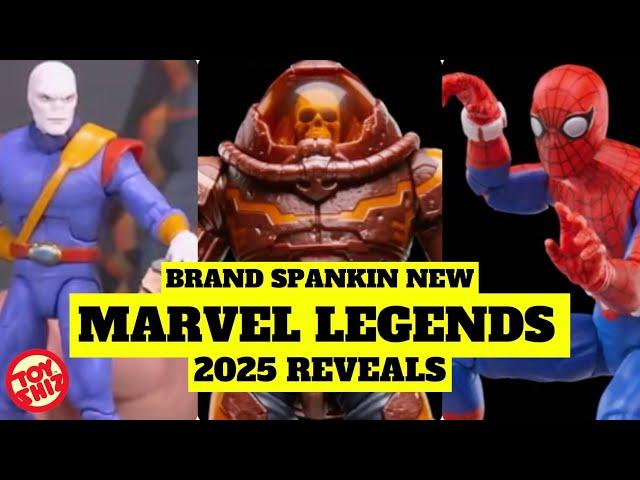 2025  NEW MARVEL LEGENDS REVEALS- Spider-Man The Animated Series/X-Men & MORE!