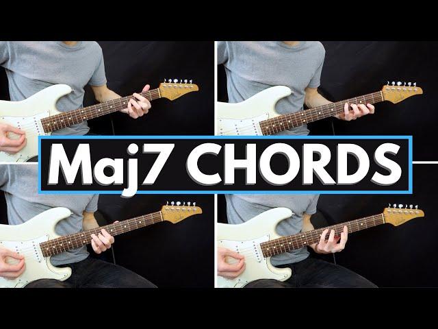 How To Use Major7 Chords Musically On Guitar