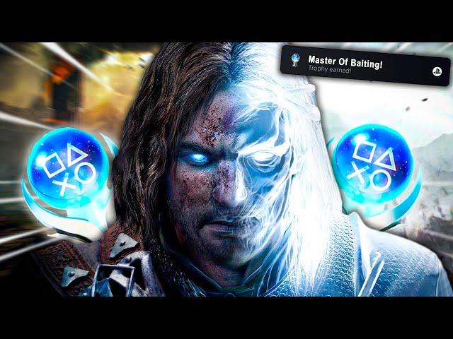 The Shadow Of Mordor Platinum Trophy Is Peak Gaming At Its Finest.