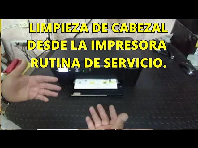 HP LIMPIEZA CABEZALES NIVEL USUARIO RUTINA DE SERVICIO, HP HEAD CLEANING USER LEVEL SERVICE ROUTINE,