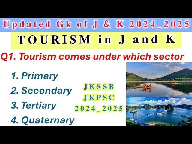 Tourism in Jammu and Kashmir || Gk of Jammu and Kashmir 2024_2025 || @TheAspirants01