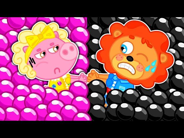 Маша и Леопольд. Фиолетовые шарики - Мультик для детей - Lion Family на русском