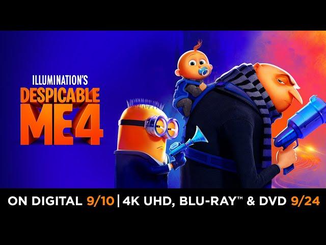 DESPICABLE ME 4 | Own on Digital September 10, and on 4K UHD, Blu-ray & DVD September 24