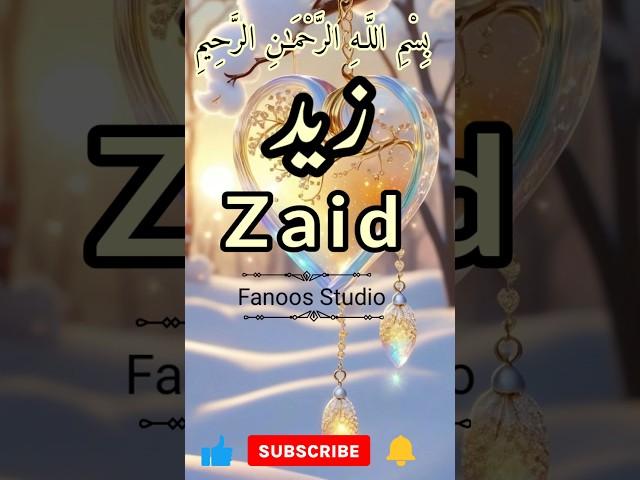 Zaid Name Meaning In Urdu Hindi | Zaid Naam Ka Matlab | Larkon Ke Islami Naam #shorts #viral