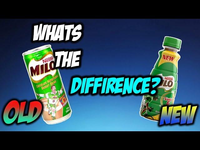 Nestlé Milo Chocolate Energy Drink New And Old Taste Test