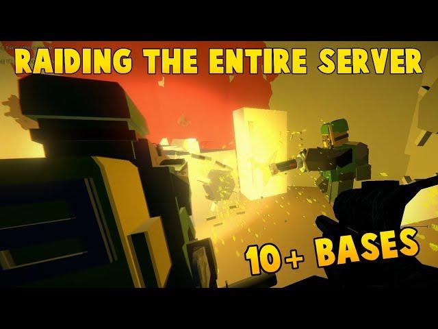 Vanilla Raiding the Entire Server! Unturned
